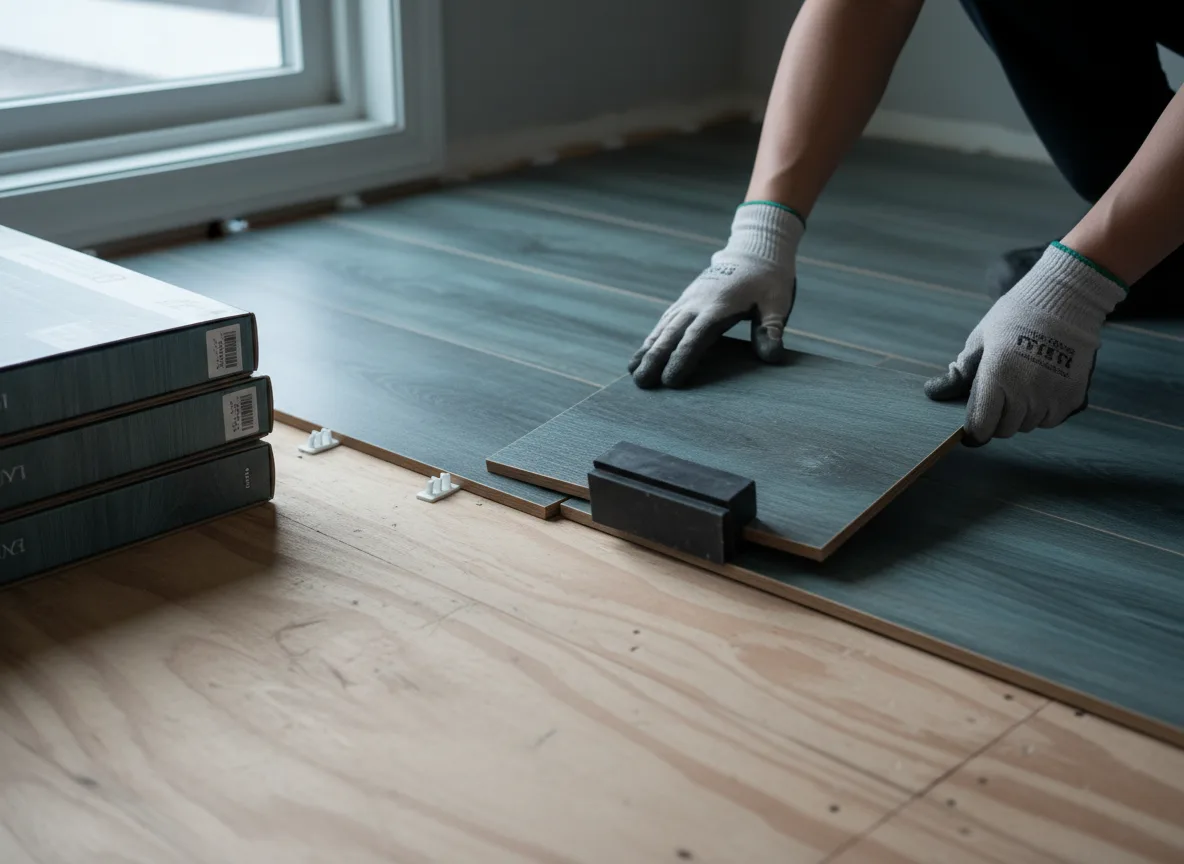Luxury Vinyl Plank Installation company in Lake, MI